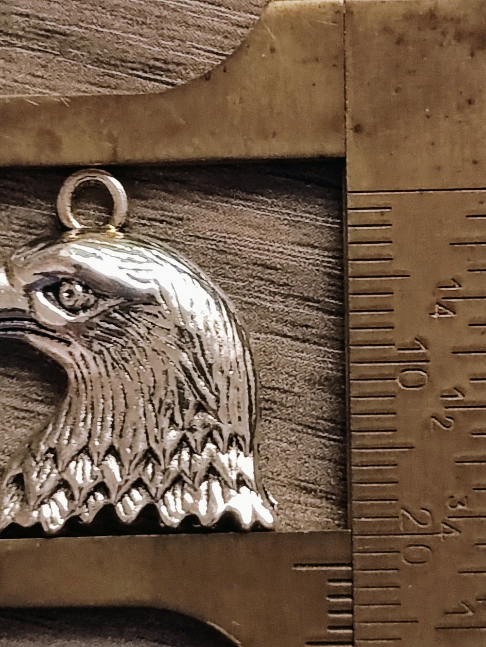 10 pcs Silver Tone Eagle Head Charms for Jewelry Making
